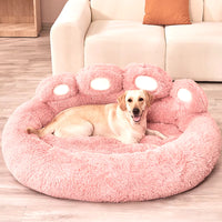 Fluffy Plush Dog Bed – Cozy Cushion for Large Dogs, Cats & Puppies – Soft Sofa Mat & Kennel Bedding for Pets