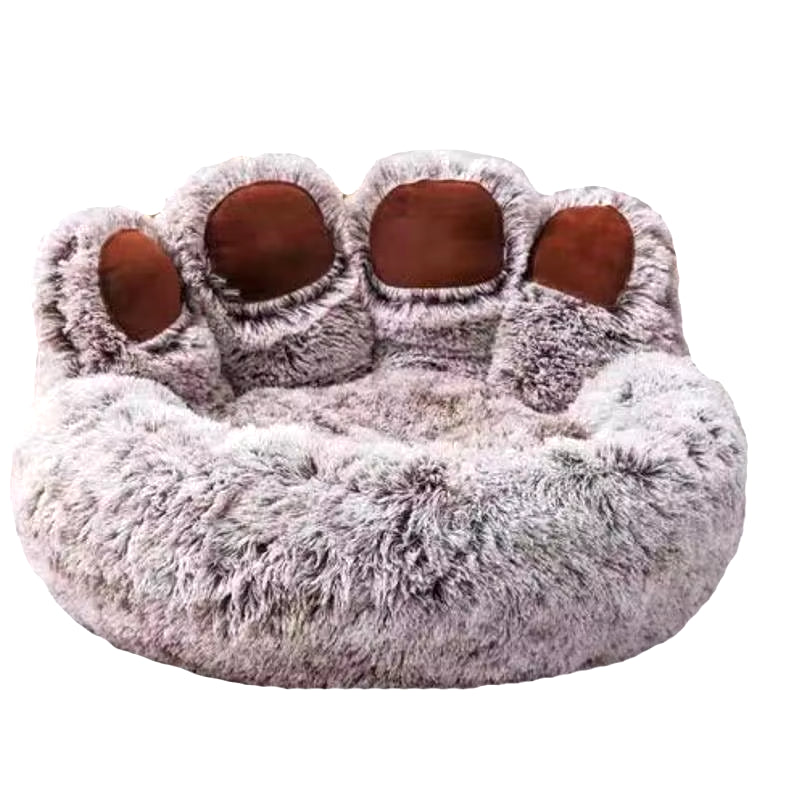 Fluffy Plush Dog Bed – Cozy Cushion for Large Dogs, Cats & Puppies – Soft Sofa Mat & Kennel Bedding for Pets