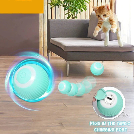  Electric Cat Ball Automatic Rolling